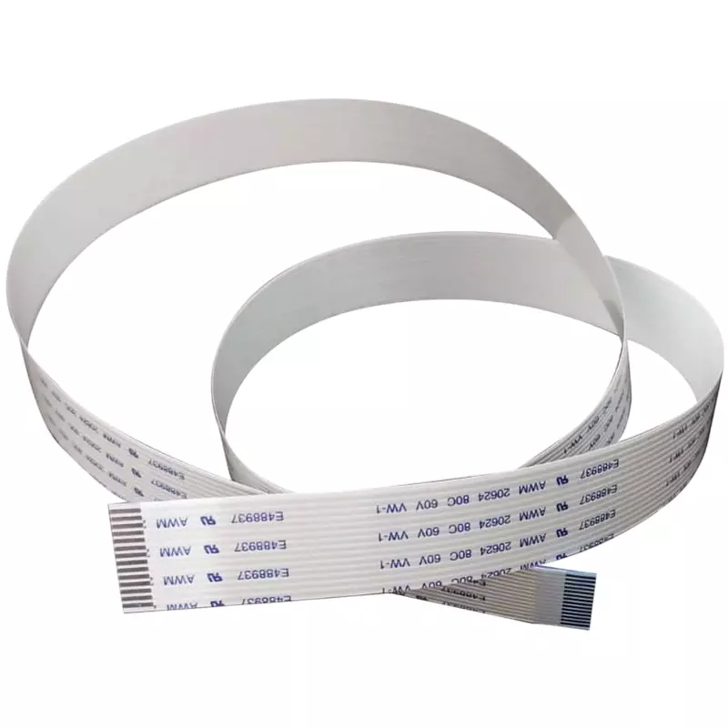 14 Pin 1mm Pitch 650mm Same Side FFC Flexible Flat Cable