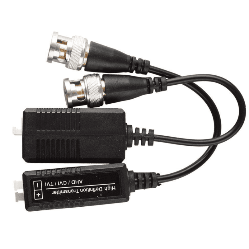AD-VB-376 CCTV Passive Video Balun Transmitter & Transceiver with Cable for 1080P TVI/CVI/TVI/AHD/960H DVR AD-VB-376 CCTV Passive Video Balun Transmitter & Transceiver with Cable for 1080P TVI/CVI/TVI/AHD/960H DVR