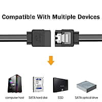 SATA Data Cable With Lock SATA Data Cable With Lock