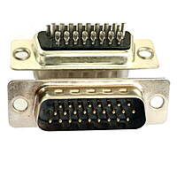 D-Sub VGA Connector – 2.29mm Pitch, High-Quality Male/Female Connector for Reliable Video Signal Transmission