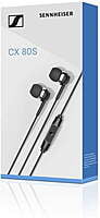 Sennheiser CX 80s in Ear Earphone with Mic Black Sennheiser CX 80s in Ear Earphone with Mic Black
