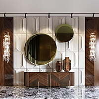 3D HDHMR Wall Panels 3DHWP002 3D HDHMR Wall Panels 3DHWP002