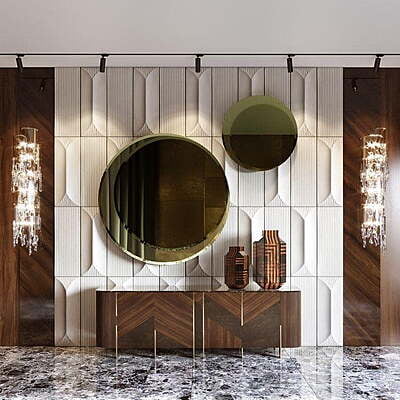 3D HDHMR Wall Panels 3DHWP002