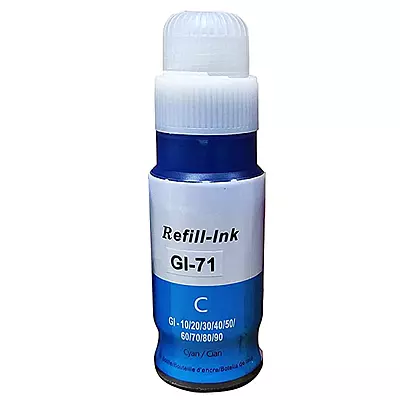 Refill Ink GT-71 For Canon G1020 G2020 G2021 G3020 G3021 Printer (CMYK) Refill Ink GT-71 For Canon G1020 G2020 G2021 G3020 G3021 Printer (CMYK)
