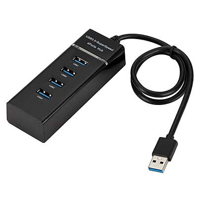 USB 3.0 Port With Super Speed 5 Gbps 4 Port USB Hub