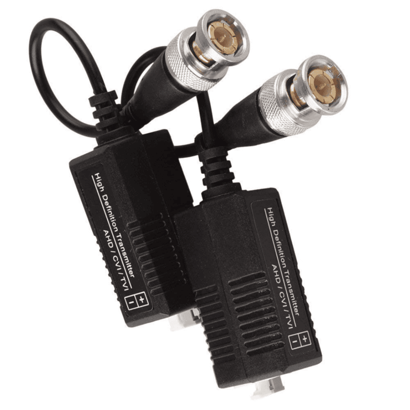 AD-VB-376 CCTV Passive Video Balun Transmitter & Transceiver with Cable for 1080P TVI/CVI/TVI/AHD/960H DVR AD-VB-376 CCTV Passive Video Balun Transmitter & Transceiver with Cable for 1080P TVI/CVI/TVI/AHD/960H DVR