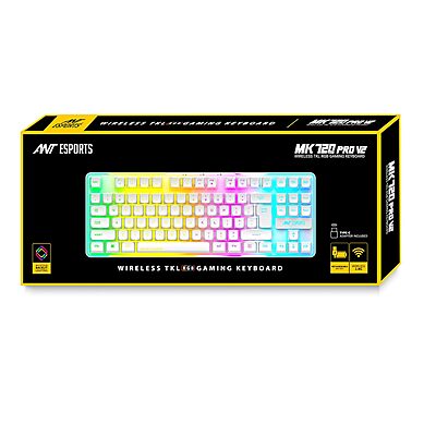 Ant Esports MK720 Pro V2 RGB (White)