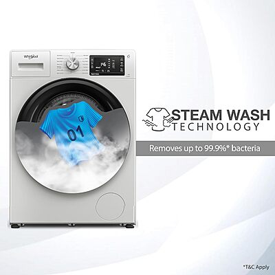 Whirlpool 8 Kg 5 Star Inverter Front Load Fully Automatic Washing Machine Whirlpool 8 Kg 5 Star Inverter Front Load Fully Automatic Washing Machine