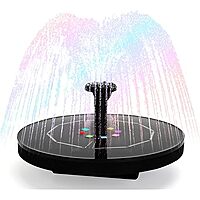 solar fountain Solar Water Fountain Sun Powered Outdoor Sprinkler Decorative