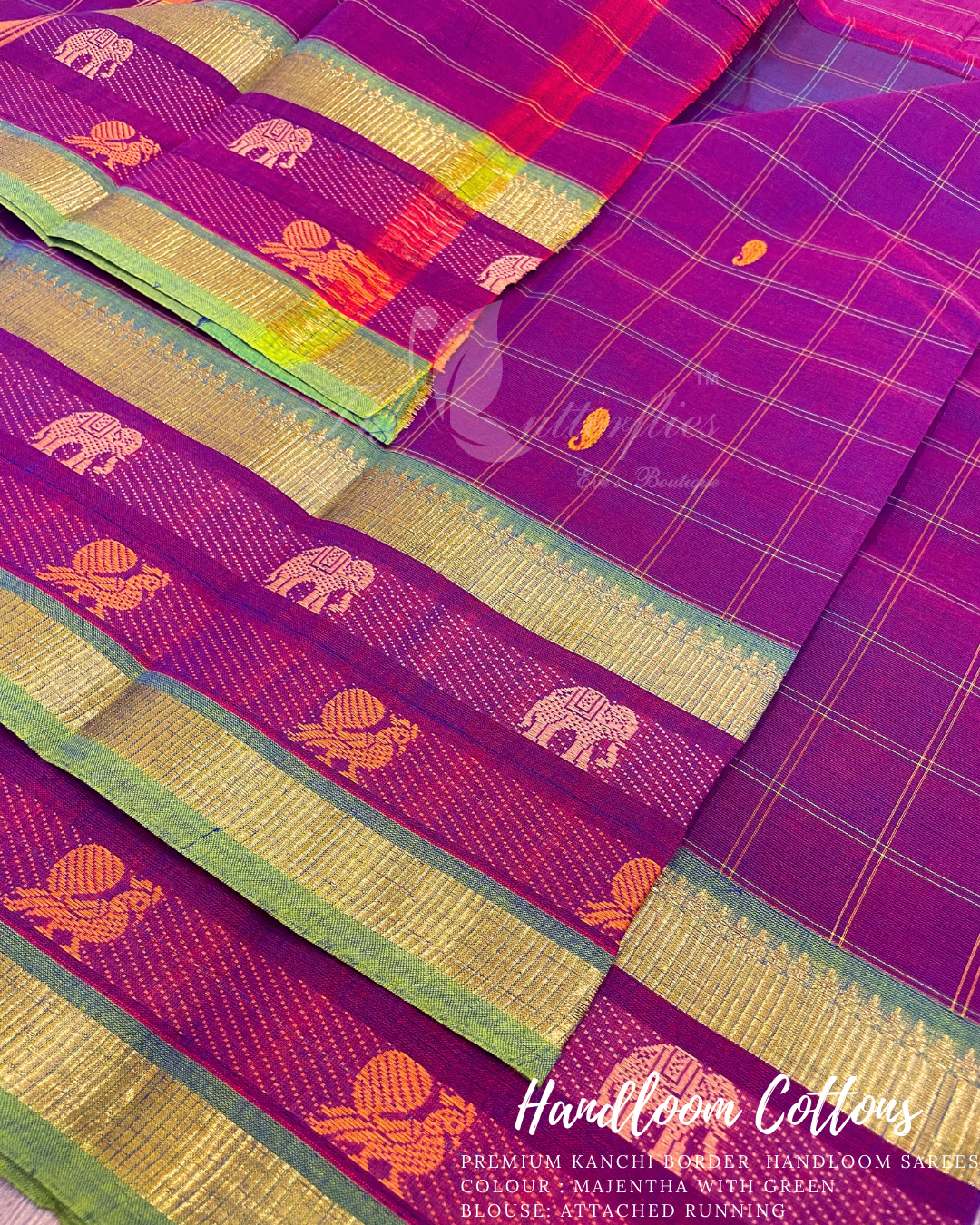 HANDLOOM COTTON SAREE KRSSHCS24033