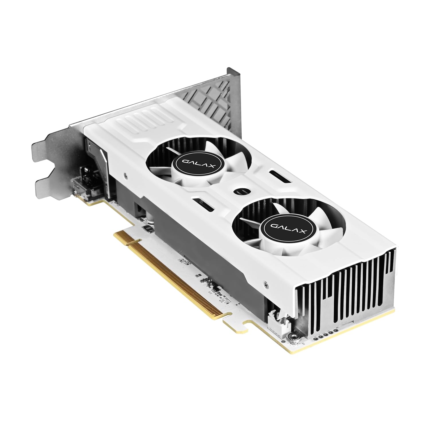GALAX GeForce RTX 3050 LP 6GB GDDR6 96-bit DP*2/HDM*2/ Graphics Card (White) GALAX GeForce RTX 3050 LP 6GB GDDR6 96-bit DP*2/HDM*2/ Graphics Card (White)