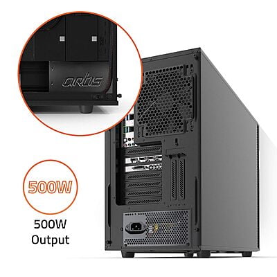 OpenBox artis VIP500 GOLD Super Silent Power Supply 500 Watts PSU