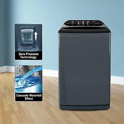 Godrej 8 Kg 5 Star Zero Pressure Technology With Steel Drum Fully-Automatic Top Load Washing Machine