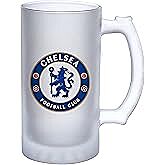 Sublimation Printed Clear Beer Mug With Printed Combo Couple Beer Mug | Unique Beer Mug,(500 ml, Pack of 2) Clear Beer Glass Mug