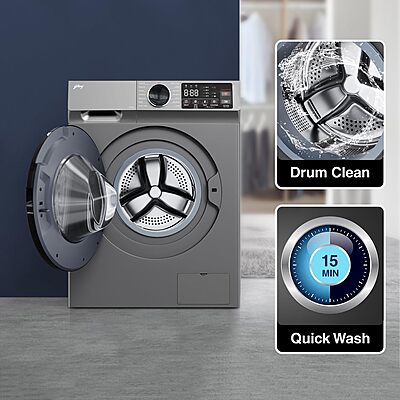 Godrej 9 Kg 5 Star, With AI Tech, Digi Inverter Fully-Automatic Front Load Washing Machine