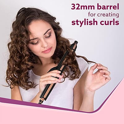 AGARO 4 in1 hair Straightener,Wavy Hair, Crimper, Curler, Hair Styler, Keratin Infused Ceramic Coated Plate