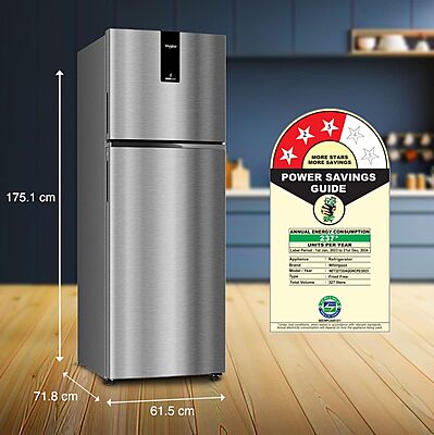 Whirlpool 325 L 3 Star Intellifresh Inverter Frost Free Double Door Refrigerator