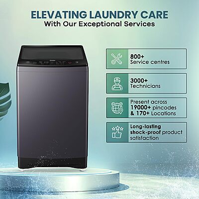 Haier 10.5 Kg 5 star Fully Automatic Top Loading Washing Machine Haier 10.5 Kg 5 star Fully Automatic Top Loading Washing Machine