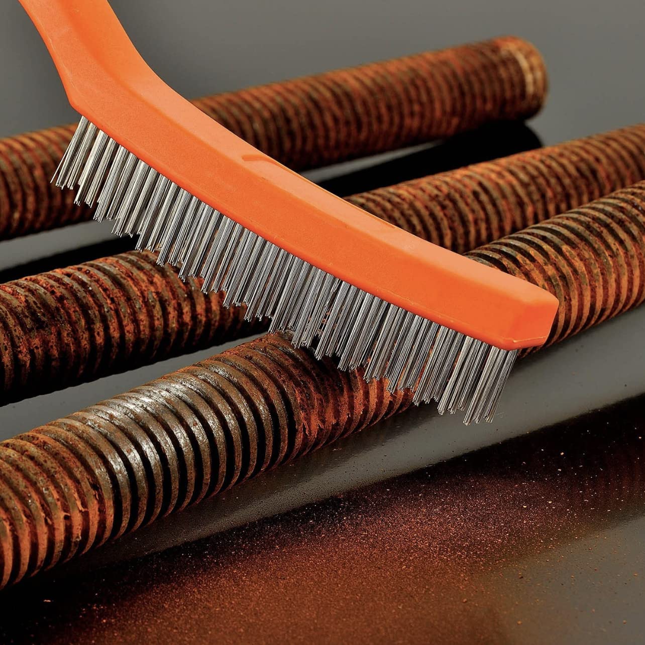 Jon Bhandari Steel Wire Brush With Scraper  JB-B-024