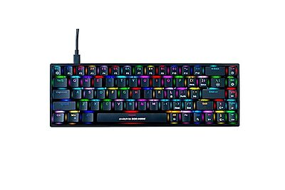 Cosmic Byte Artemis 68Key Per Key RGB Wired Mechanical Keyboard CB-GK-23 ( Black )
