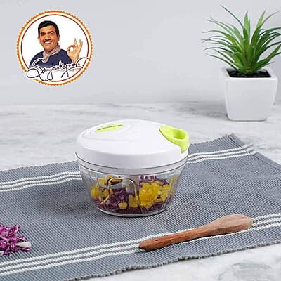 Wonderchef Classic String Vegetable Chopper & Whipper Vegetable Cutter 300 ml