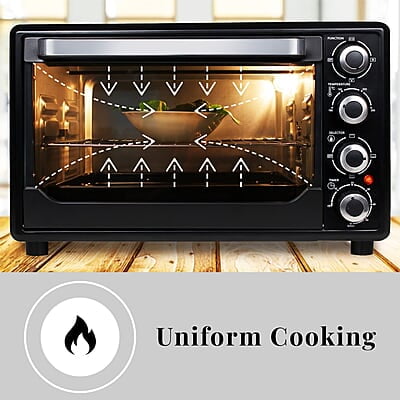 Faber FOTG BK 45 Liter (OVEN TOASTER GRILLER FOTG 45L,) Black, Medium