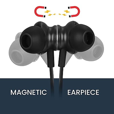 ZEBRONICS Zeb-Slinger in Ear Wireless Neckband Earphone Supporting Bluetooth 5.0, Up to 12 Hours Playback, Voice Assistant, for All iPhones/Smartphones/Tablets ZEBRONICS Zeb-Slinger in Ear Wireless Neckband Earphone Supporting Bluetooth 5.0, Up to 12 Hours Playback, Voice Assistant, for All iPhones/Smartphones/Tablets