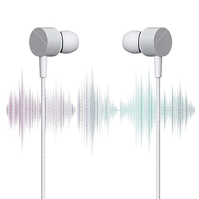 ZEBRONICS Zeb-Buds C2 in Ear Type C Wired Earphones with Mic, Braided 1.2 Metre Cable, Metallic Design, 10mm Drivers, in Line Mic & Volume Controller