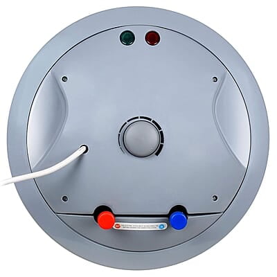 Faber Vulcan 10L Vertical Storage Water Heater Heating Indicator, 8Bar Pressure, Temperature Control 2000W