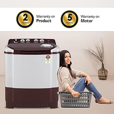 LG 8.5 kg 5 Star Semi-Automatic Top Load Washing Machine LG 8.5 kg 5 Star Semi-Automatic Top Load Washing Machine