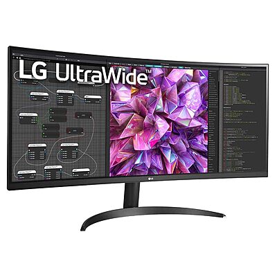 LG 34-Inch ,Curved Ultrawide QHD IPS Monitor, Black, 34WQ60C LG 34-Inch ,Curved Ultrawide QHD IPS Monitor, Black, 34WQ60C