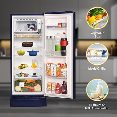 Whirlpool 207 L 3 Star Icemagic Pro Inverter Direct-Cool Single Door Refrigerator