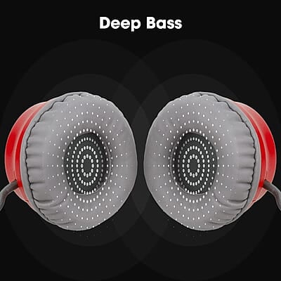 ZEBRONICS Zeb-Bang PRO Bluetooth v5.0 On Ear Headphone, 30H Backup, Foldable Design, Call Function, Voice Assistant Feature, Built-in Rechargeable Battery, Type C Charging, 40mm Driver and AUX.