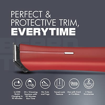 Havells Bt6111 Beard Trimmer, Skin Firendly Stainless Steel Blades 90 Mins Runtime Up To 13 Mm