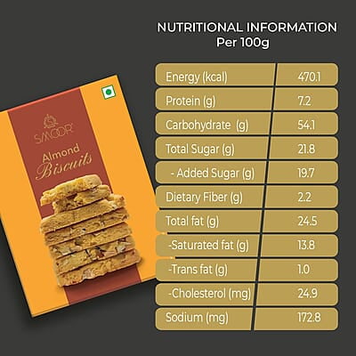 SMOOR Almond Biscuits Teatime biscuits, Cookies & Biscuits 200g