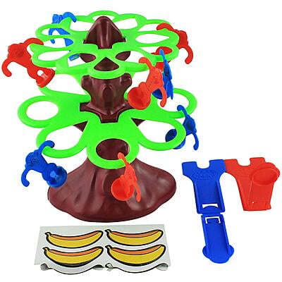 Jumping Monkeys Small Catapult Toy 2 Players Board Game for Kids (Multicolour)