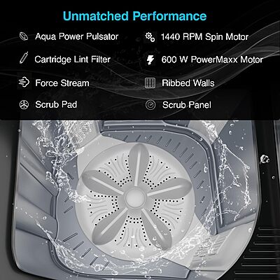 Godrej 12 Kg 5 Star Semi-Automatic Top Load Washing Machine With Air Dry and 4 Wash Programs