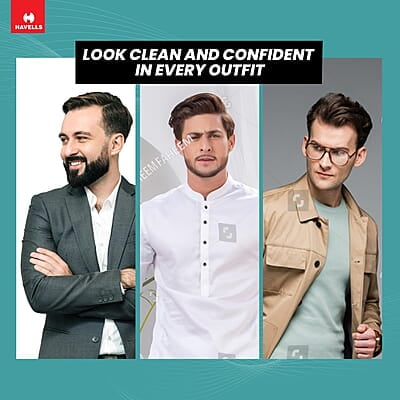 Havells ST8000 Shimmer plus, 5 in 1 rechargeable Dual-Blade Shaver cum Trimmer with 4 Trimming Combs