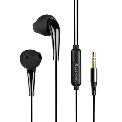 Zebronics Zeb-Calyx Wired in Ear Earphones with Mic Zebronics Zeb-Calyx Wired in Ear Earphones with Mic