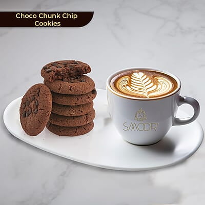 SMOOR Premium Choco Chunk Chip Cookies Crunchy & Sweet Gourmet Cookie Biscuits150g SMOOR Premium Choco Chunk Chip Cookies Crunchy & Sweet Gourmet Cookie Biscuits150g