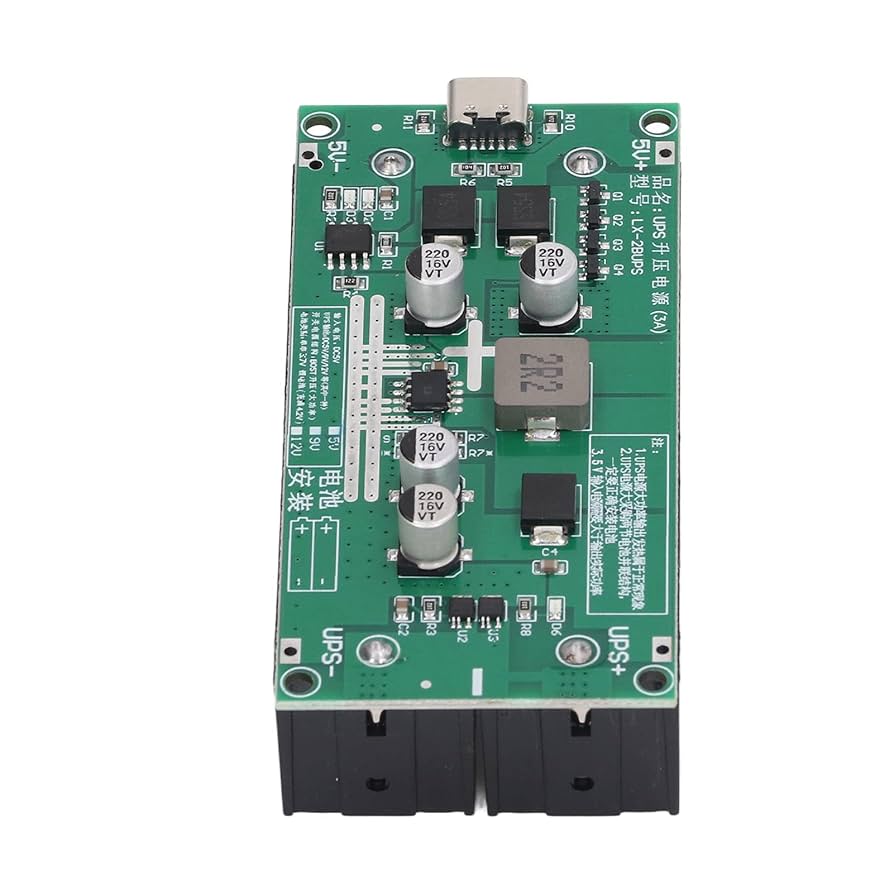 Two Way Lithium Battery Boost Module 5V UPS Protection Charging board