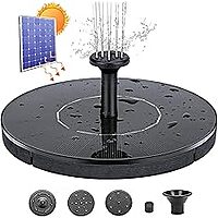 solar fountain Solar Water Fountain Sun Powered Outdoor Sprinkler Decorative