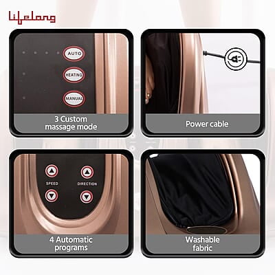 Lifelong Foot Massager Machine for Pain Relief with Kneading function