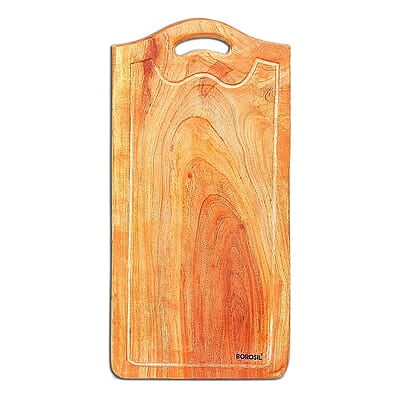 Borosil Dice Pro Organic Neem Wood 17 mm Chopping Board