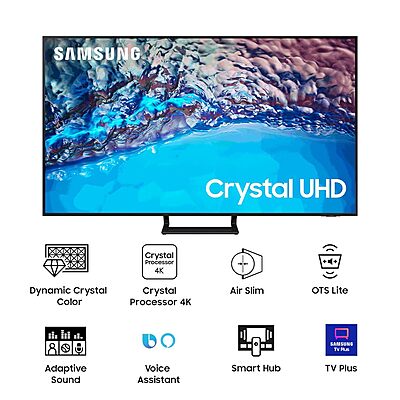 Samsung 108 cm (43 inches) 4K Ultra HD Smart LED TV UA43BU8570ULXL Samsung 108 cm (43 inches) 4K Ultra HD Smart LED TV UA43BU8570ULXL