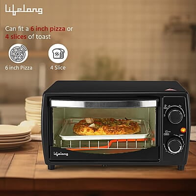 Lifelong OTG 10 Litre - Electric Oven Toaster Griller for Kitchen- 1000 W Lifelong OTG 10 Litre - Electric Oven Toaster Griller for Kitchen- 1000 W