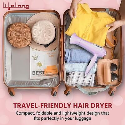 Lifelong Hair Dryer Hair Dryer For Women & Men, 2100 Watts 2 Speed and 2 Temprature Setting