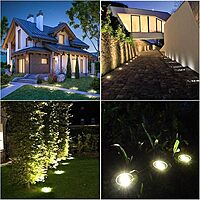 Ground Light Model Rechargeable Solar Garden Light  Waterproof