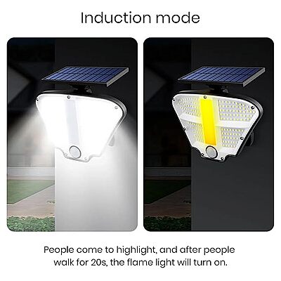 olar Wall Light Outdoor with Motion Sensor, Solar Flood Light with Remote for Home Garden Balcony olar Wall Light Outdoor with Motion Sensor, Solar Flood Light with Remote for Home Garden Balcony