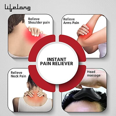 Lifelong Battery Powered Mini Head and Body Massager